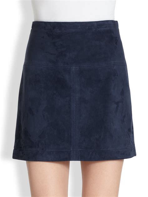 burberry suede skirt|burberry skirt for women.